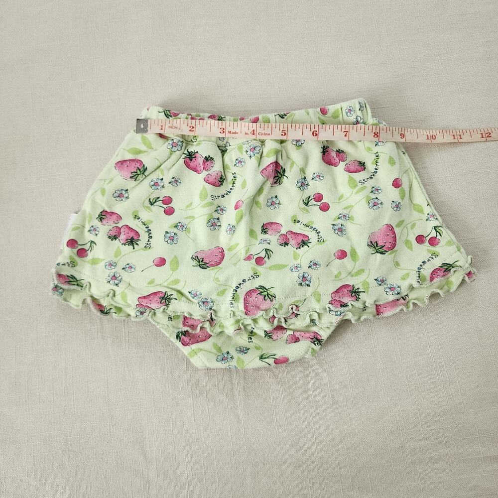 Vintage Strawberry/Floral Skirt/Shorts 12 months - Picture 4 of 6